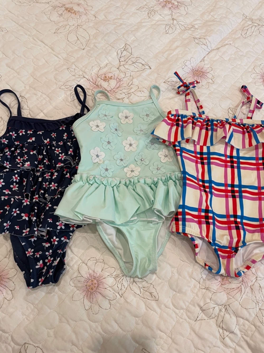 3 One-Piece Swimsuits